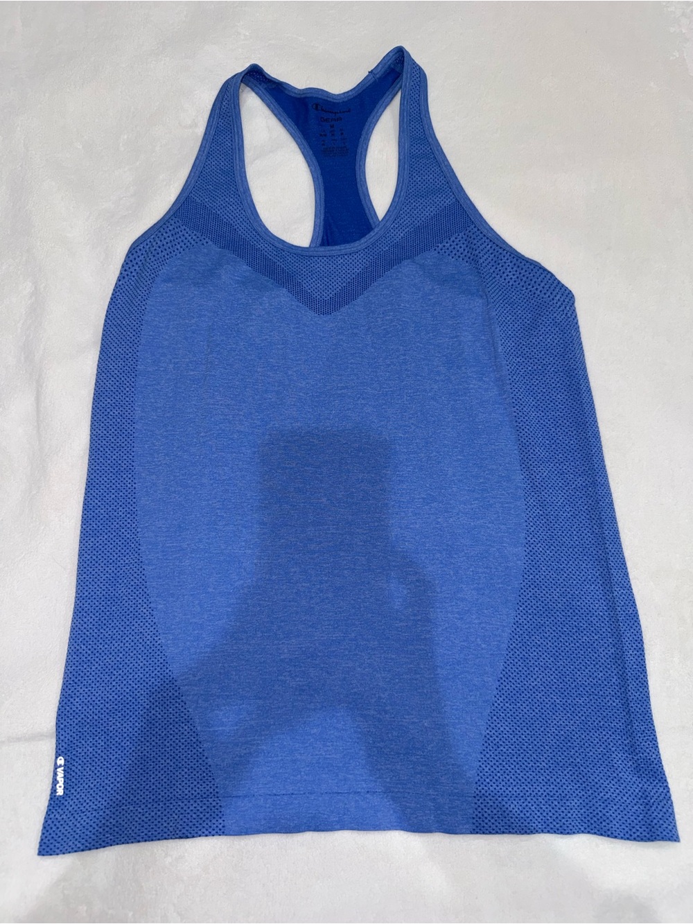 Champion GEAR Vapor Blue Racerback Athletic Tank Size M